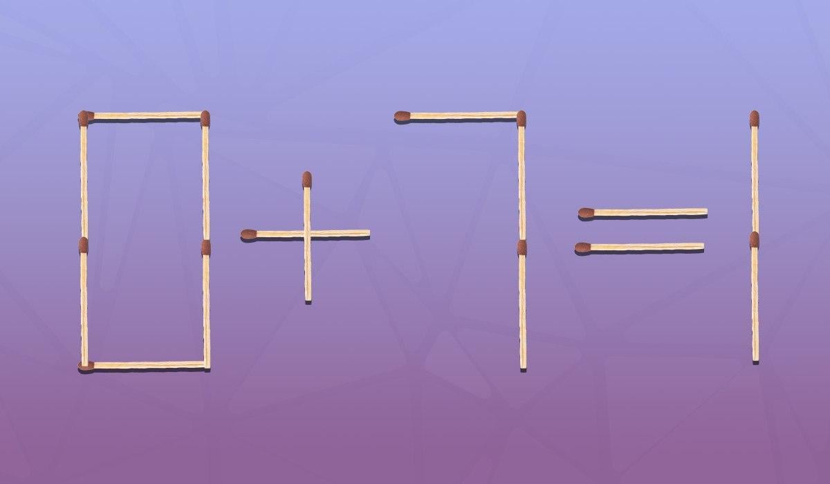 Πρέπει να μετακινήσετε ένα σπίρτο για να κάνετε την ισότητα σωστή: ένα γρήγορο τεστ IQ