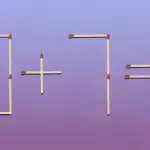 Πρέπει να μετακινήσετε ένα σπίρτο για να κάνετε την ισότητα