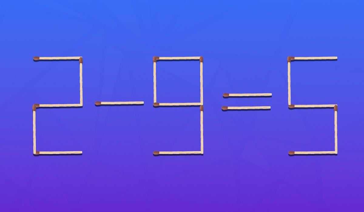 Ποιο σπίρτο πρέπει να μετακινηθεί για να γίνει η ισότητα αληθινή: ένα γρήγορο τεστ IQ